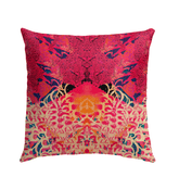 Waves and Sunsets Outdoor Pillow Surf Into Comfort - Beyond T-shirts